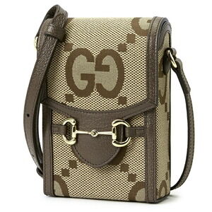 Gucci 1955 bag Horsebit crossbody Jumbo beige brown GG